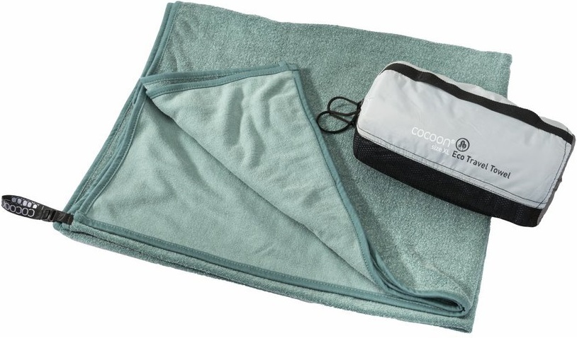 Cocoon cestovní ručník Eco Travel Towel XL nile green
