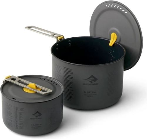 Sea To Summit sada nádobí Frontier Ultralight Two Pot Set 1.3/3l