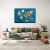 Enjoy the Wood 3D nástěnný obraz Panel World Map Single