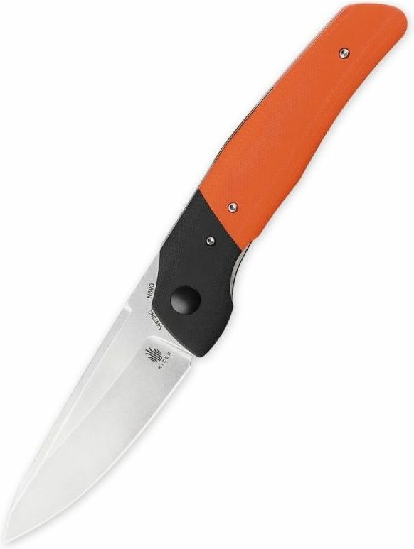 Kizer In-Yan Black & Orange G10 Handle by Assassin V4573N2