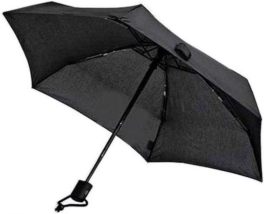 EuroSchirm kapesní deštník Dainty Automatic black