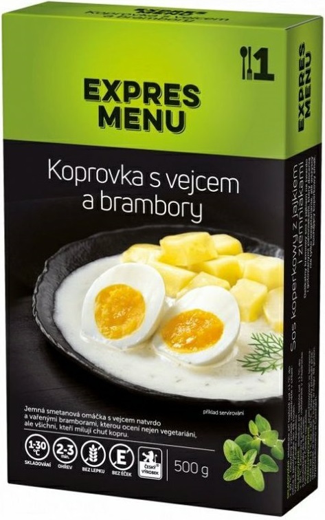 Expres Menu koprovka s vejcem a brambory 500g