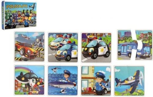 Hydrodata Policajti 3 logické společenské hry v krabici