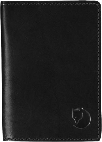 Fjällräven pouzdro na pas Leather Passport Cover black