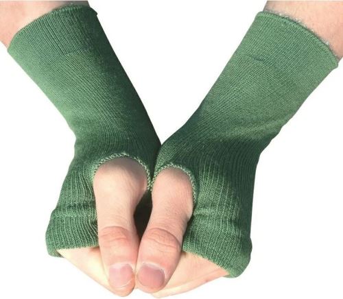 BCB Adventure rukavice bez prstů Thermal Wrist Overs olive green