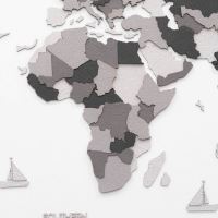 Enjoy the Wood 3D nástěnná dřevěná mapa World Map Concrete Prime (5)