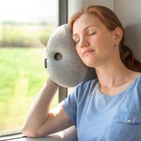 Ostrichpillow cestovní polštář Mini sleepy blue (1)