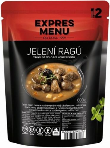 Expres Menu jelení ragú 600g