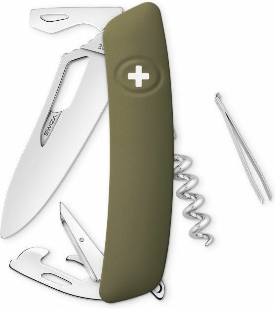 Swiza kapesní nůž SH03R Single Hand olive