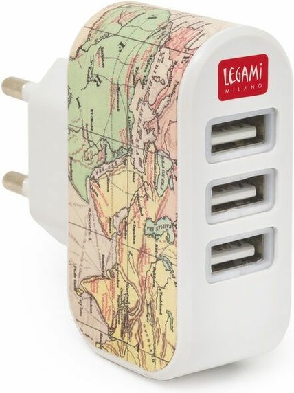 Legami USB nabíječka Plug&Charge Wall Charger 3 USB