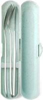 QUE sada příborů Travel Utensil Set periwinkle