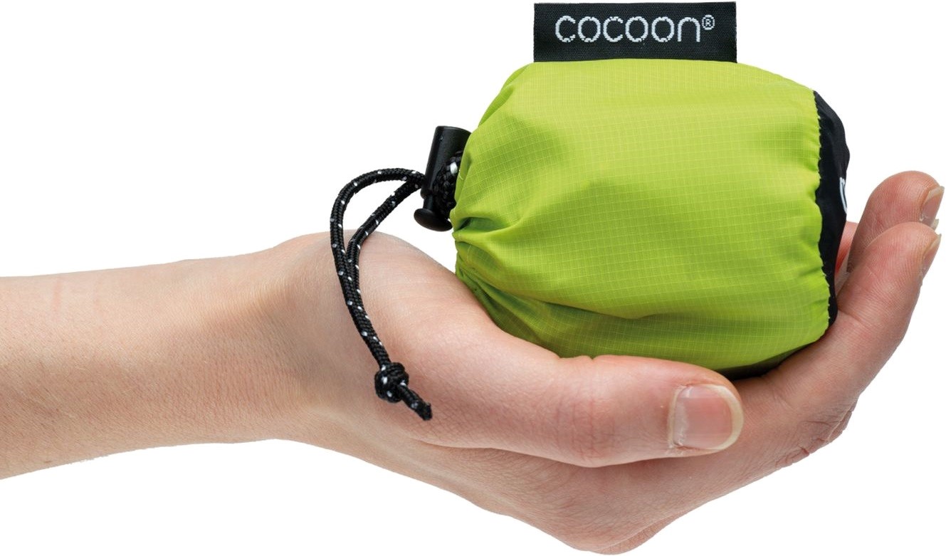 Cocoon šňůra na prádlo Travel Clothesline – sbalený produkt v dlani