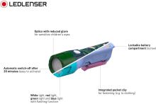 LEDLENSER dětská ruční svítilna Kidbeam 4 rainbow (4)