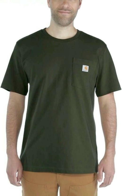 Carhartt triko Workwear Pocket S-Sleve T-Shirt olive