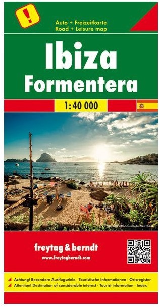 Freytag & Berndt automapa Ibiza, Formentera 1:40000