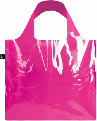 LOQI taška Transparent Pink Bag
