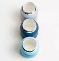 QUE termolahev Insulated Bottle 355ml metallic charcoal (2)