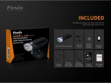 Fenix cyklosvítilna BC30 V2.0 + nabíjecí sada (12)