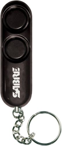 Sabre Red osobní alarm s duální sirénou a kroužkem na klíče