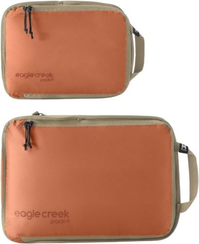 Eagle Creek kompresní obaly Pack-It Isolate Compress Cube Set S/M mandarin