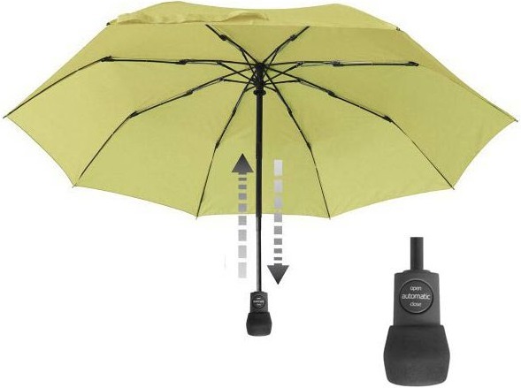 EuroSchirm deštník Light Trek Automatic light green
