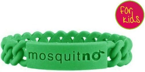MosquitNo náramek proti hmyzu Citronella Kids green