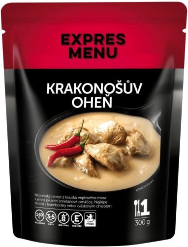 Expres Menu krakonošův oheň 300g