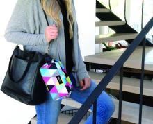 Packit chladící svačinový box Snack Box triangle stripe (7)