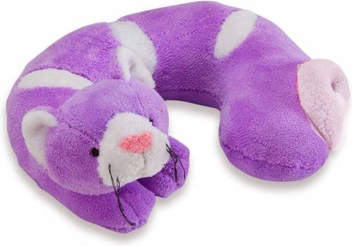 Clöudz dětský podhlavník Plush Travel Pillow cat