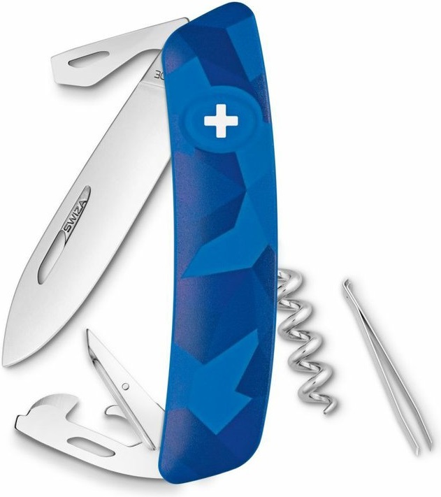 Swiza kapesní nůž D03 Standard Camo Livor blue