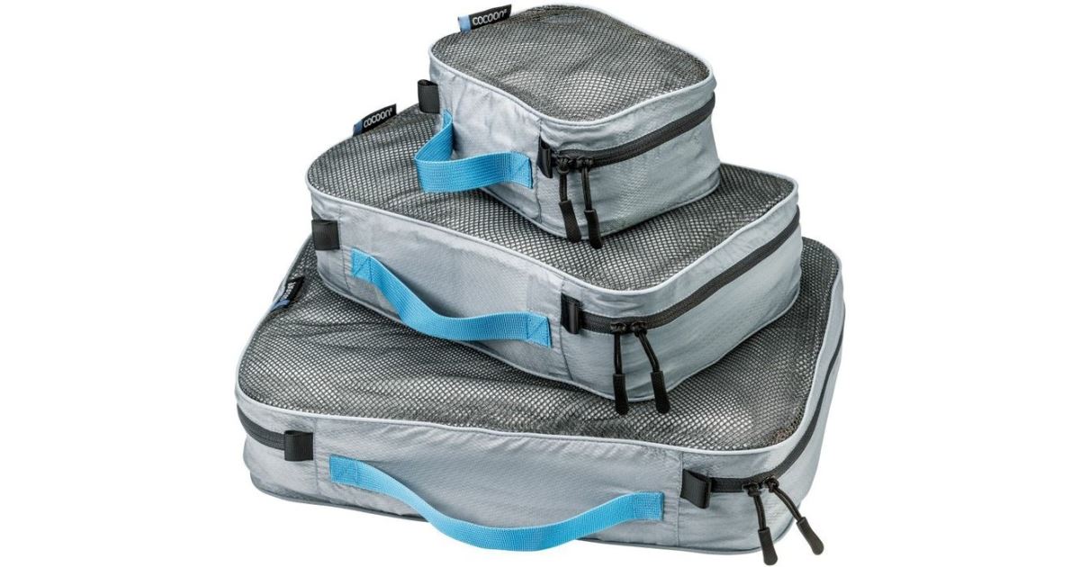 Cocoon sada organizérů Packing Cube Ultralight storm blue