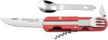 TB Outdoor kempinkový nůž Bivouac Camp Knife red (1)