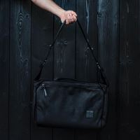 Evergoods x Carryology Transit Duffel 35l Griffin Edition waxed cotton black (6)