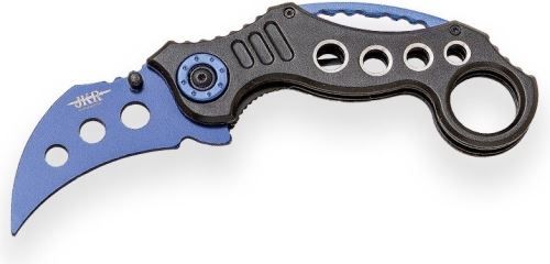 Joker tréninkový nůž Karambit No Edge black/blue