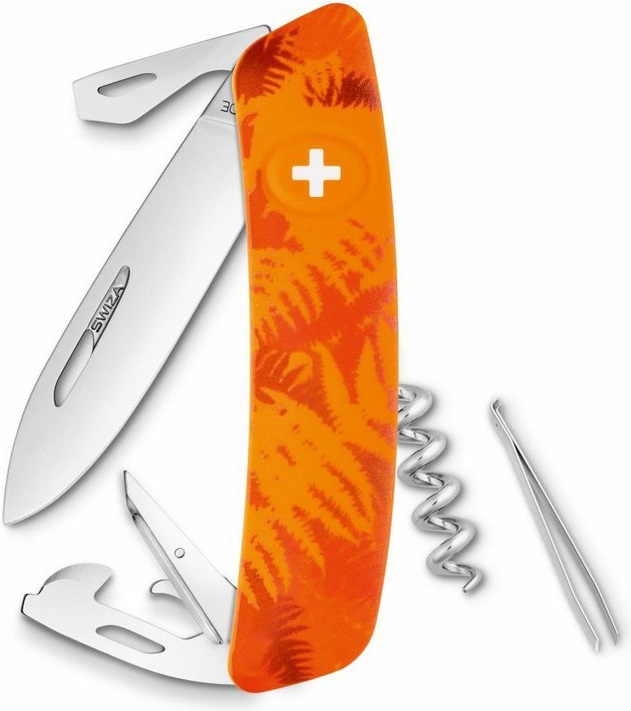 Swiza kapesní nůž D03 Standard Camo Filix orange