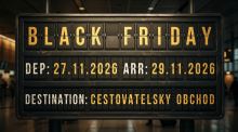Black Friday 2026 v Cestovatelském obchodě: kdy bude a jak nakoupit se slevou.