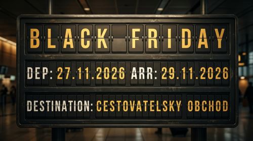 Black Friday 2026 v Cestovatelském obchodě: kdy bude a jak nakoupit se slevou.