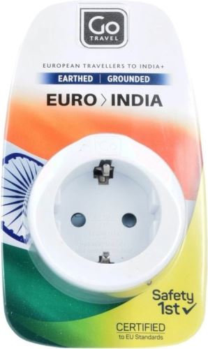 Go Travel adaptér Evropa/Indie typ D