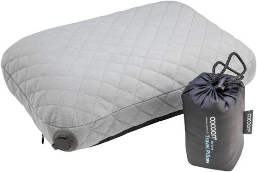Cocoon nafukovací polštář Air-Core smoke grey/charcoal