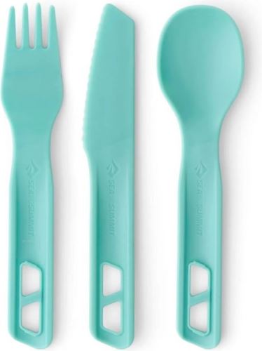 Sea To Summit sada příborů Passage Cutlery Set 3pcs aqua sea blue