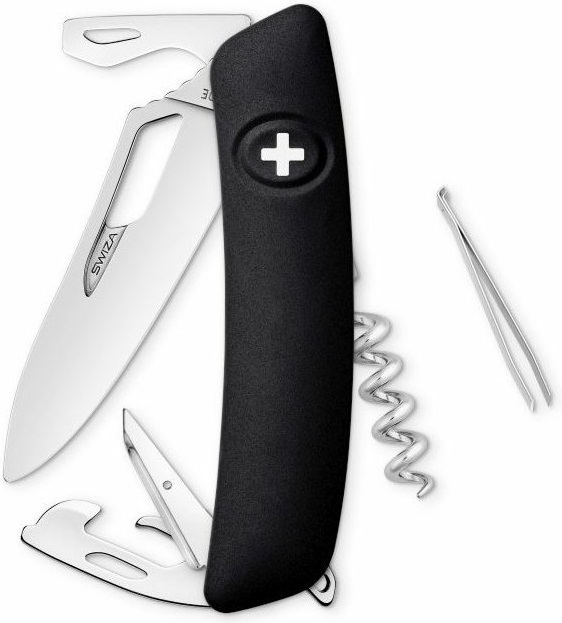 Swiza kapesní nůž SH03R Single Hand black