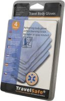 TravelSafe osvěžující jednorázové žínky Body Gloves (1)