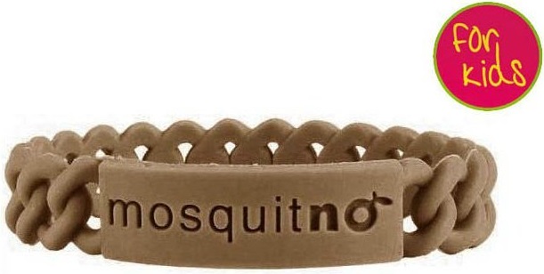 MosquitNo náramek proti hmyzu Citronella Kids brown
