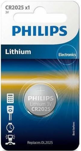 Philips lithiová baterie CR2025 1ks