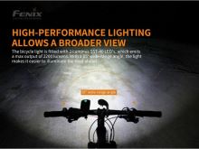 Fenix cyklosvítilna BC30 V2.0 + nabíjecí sada (5)