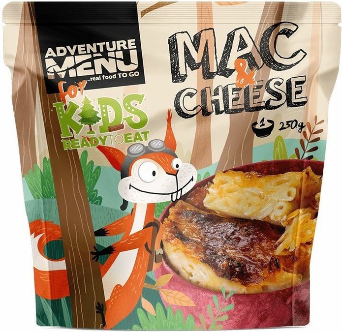 Adventure Menu dětské jídlo Mac & Cheese 250g