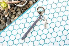 QUE klíčenka Multifunctional Keychain sky blue (1)