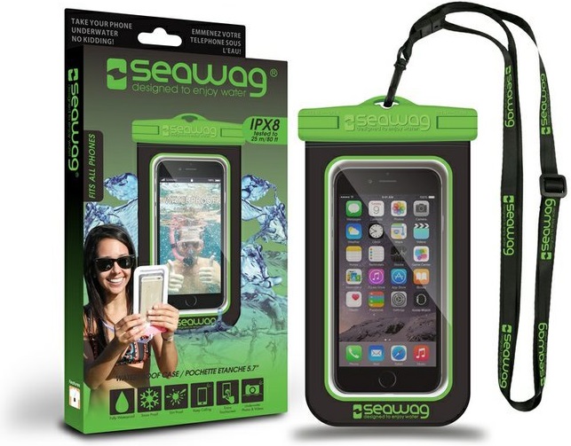 Seawag vodotěsné pouzdro na Smartphone černé/zelené