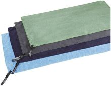 Cocoon cestovní ručník Microfiber Terry Towel Light bamboo green (1)