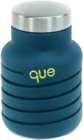 QUE skládací silikonová lahev 355ml midnight blue (1)